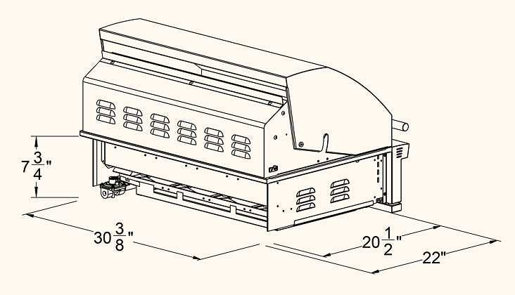 SUMMERSET™ Sizzler 32" Built-In Grill [2 Fuel Types]