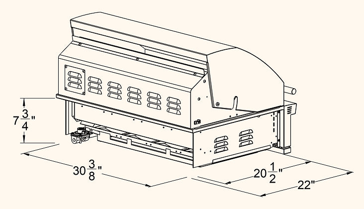SUMMERSET™ Sizzler Pro 32" Built-In Grill [2 Fuel Types]