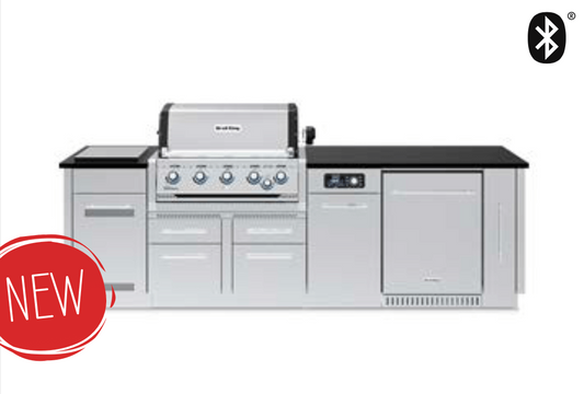 Broil King® Imperial™ QS590iF Island Grill (with Fridge)