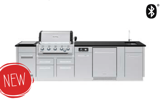 Broil King® Imperial™ QS590iH Island Grill (Sink & Fridge)