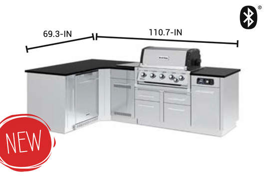 Broil King® Imperial™ QS590iJ Island Grill (Left Corner with Fridge)