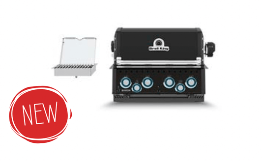 Broil King® Baron™ 490 Shadow IR Built-In Grill Head [28 in]