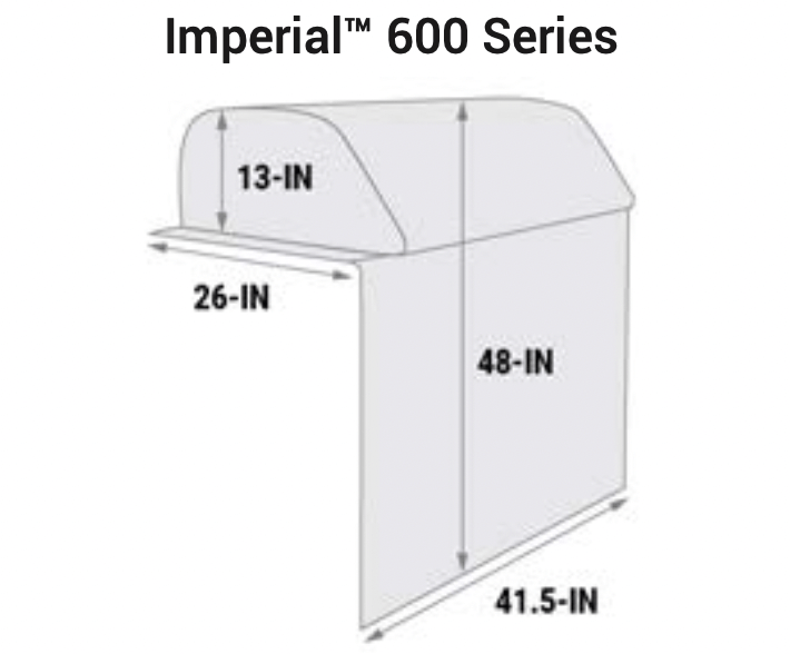 Broil King® Imperial™ Premium Built-In Grill Cover [3 Size Options]