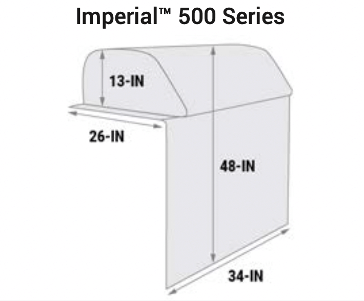 Broil King® Imperial™ Premium Built-In Grill Cover [3 Size Options]