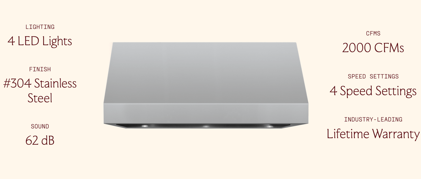 SUMMERSET™ 48″ Outdoor Vent Hood