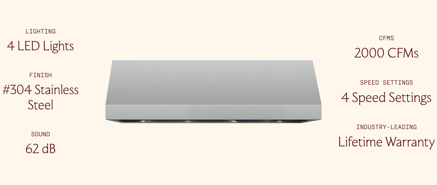 SUMMERSET™ 60″ Outdoor Vent Hood