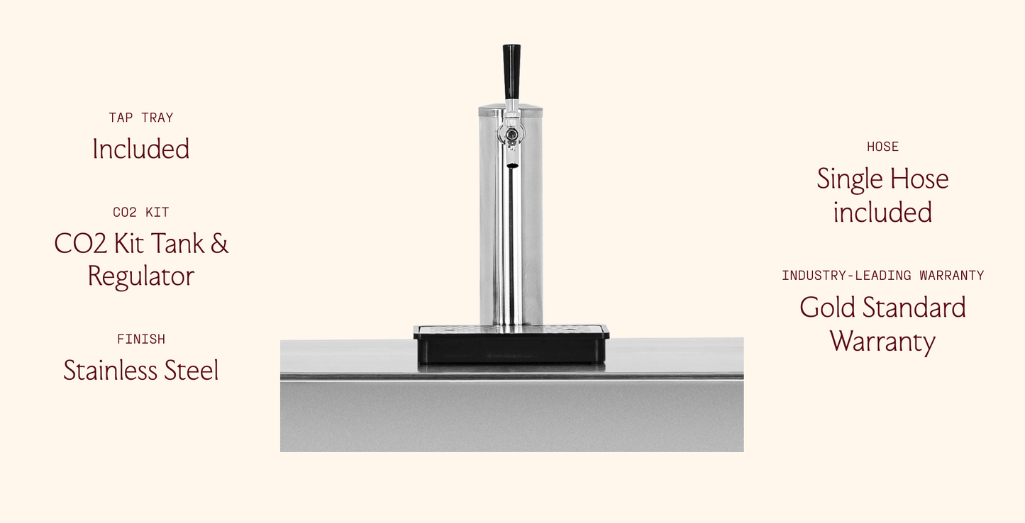 SUMMERSET™ Single Keg Tap for Kegerator