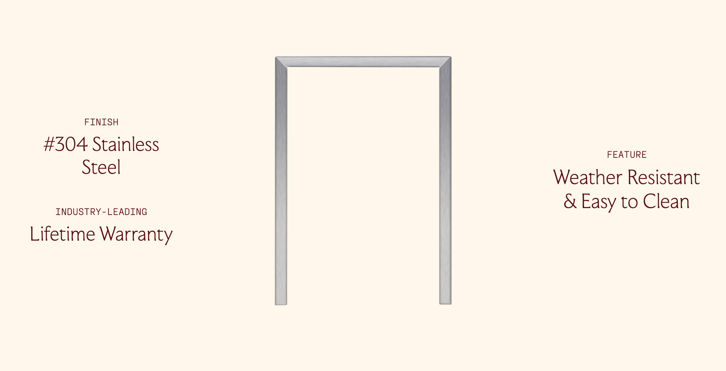 SUMMERSET™ Trim Kit for 22″ Outdoor Refrigerators