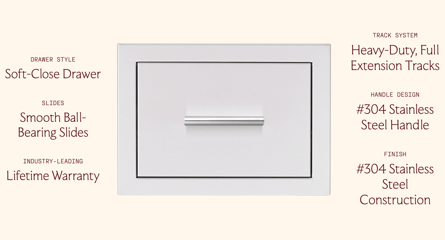 SUMMERSET™ 17″ Single Drawer