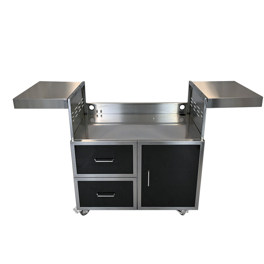 Wildfire 36" Freestanding Pre-Assembled Grill Cart [2 Color Options]