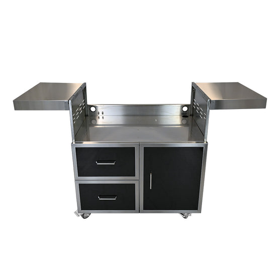 Wildfire 36" Freestanding Pre-Assembled Grill Cart [2 Color Options]