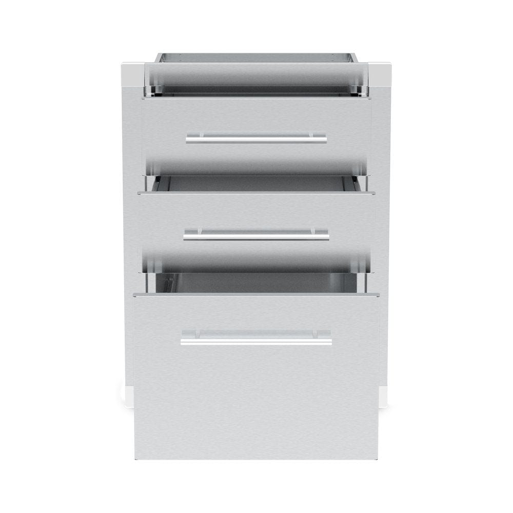 Broil King® Enclosed Stainless Steel 3-Drawer Assembly