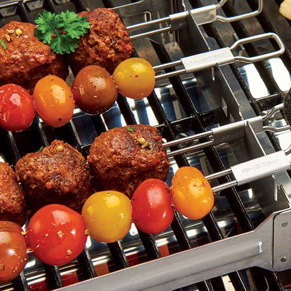 Broil King® Dual Prong Skewers [4 pcs]