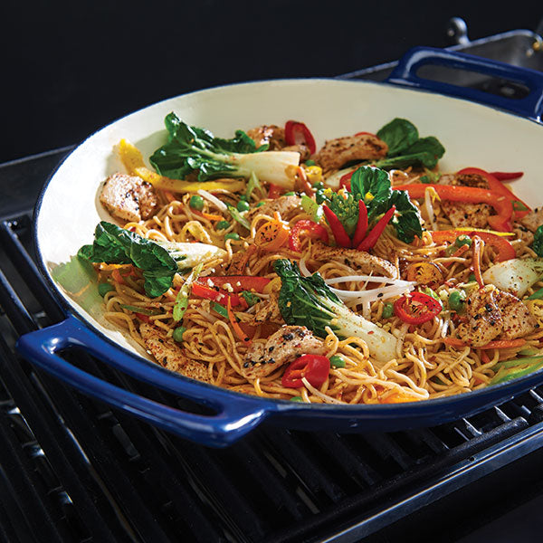 Broil King® Porcelain Cast Grilling Wok
