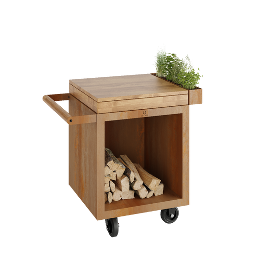 OFYR® Mise en Place Table Corten 65 PRO - 4 Color Options — Main Image with transparent background