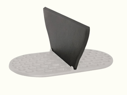 Primo® Cast Iron Firebox Divider for JR 200 (1 pc) (PG00314) — Main Image with transparent background