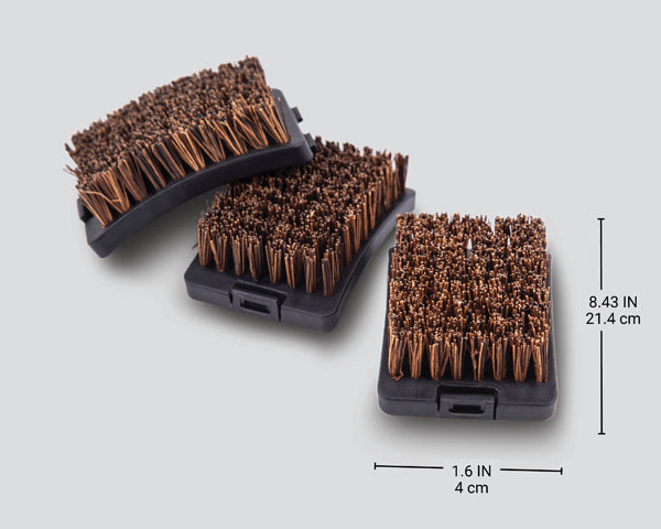 Broil King® Palmyra Replacement Brush Heads [3 pcs]